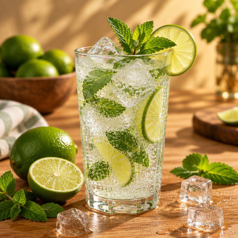 Fresh Lime Soda